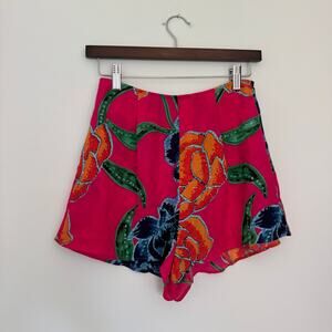 Show Me Your Mumu Floral Mini Shorts
